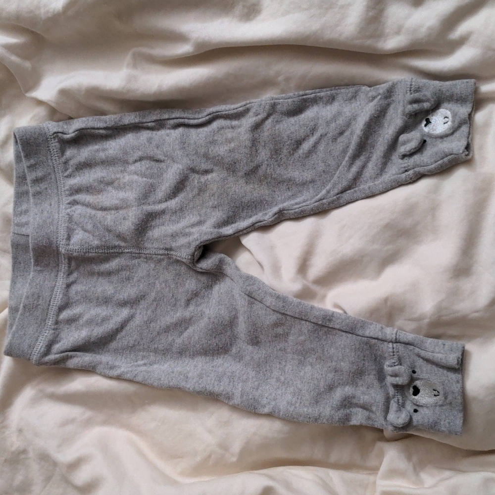$5/5 Gerber Bear Cuff Pants 6-9mon